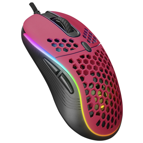 Rampage Smx-R85 6400Dpi Gentle Rgb Makrolu Gaming Oyuncu Mouse Kırmızı - 2