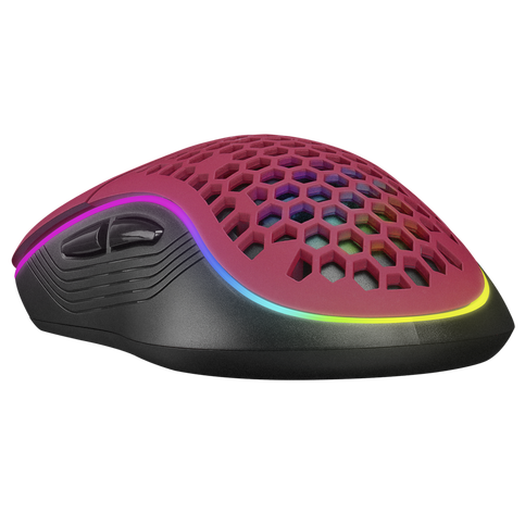 Rampage Smx-R85 6400Dpi Gentle Rgb Makrolu Gaming Oyuncu Mouse Kırmızı - 3