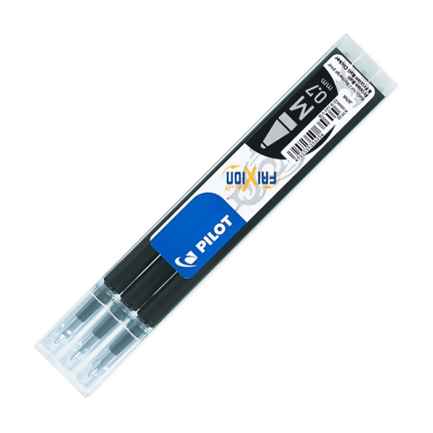 Pilot Frixion Roller Kalem Yedeği 0.7 Siyah 3Lü (51005859) (Bls-Fr7-B-S3) - 1