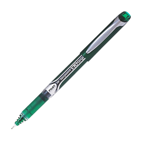 Pilot V10 Grip İğne Uçlu Roller Kalem 1.0 Yeşil (51006650) (Bxgpn-V10-G) - 1