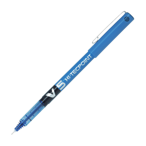 Pilot V5 İğne Uçlu Roller Kalem 0.5 Mavi (51002134) (Bx-V5-L-E) - 1