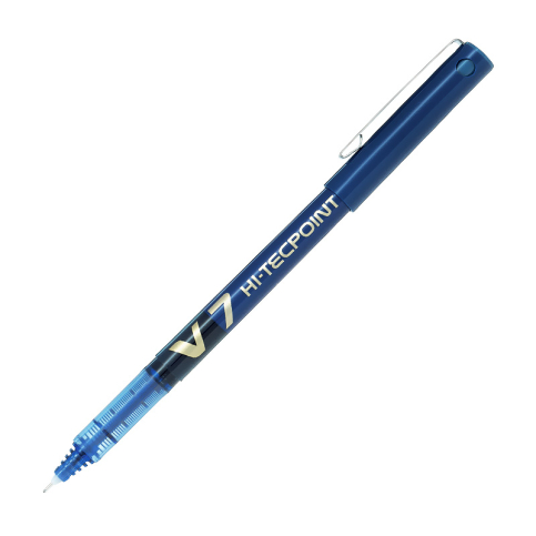 Pilot V7 İğne Uçlu Roller Kalem 0.7 Mavi (51002120) (Bx-V7-L-E) - 1