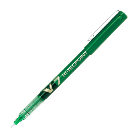 Pilot V7 İğne Uçlu Roller Kalem 0.7 Yeşil (51002009) (Bx-V7-G) - 1