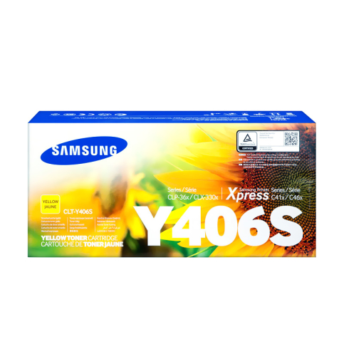 Samsung Clt-Y406S Sarı Toner 1000 Sayfa (Clx3305Fn Clp365W) - 1