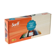 Sarff Oval Dosya Sırtlığı 6Mm Kırmızı 100Lü (15203005) - SARFF