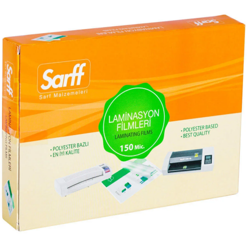 Sarff Laminasyon Filmi 85X115 150Mic 100Lü (15309026) - 1