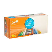Sarff Oval Dosya Sırtlığı 10Mm Şeffaf 100Lü (15203012) - SARFF