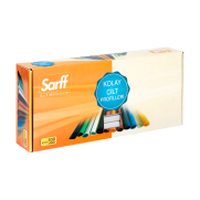 Sarff Oval Dosya Sırtlığı 6Mm Beyaz 100Lü (15203002) - SARFF