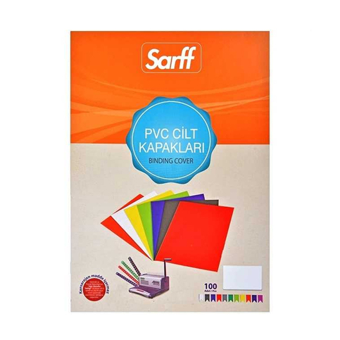 Sarff Pvc Cilt Kapağı A3 160Mic Şeffaf 100Lü (15201022) - 1