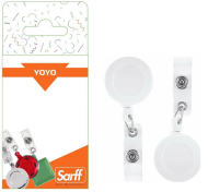 Sarff Yuvarlak Yoyo Beyaz 2Li Blister (15209104) - SARFF