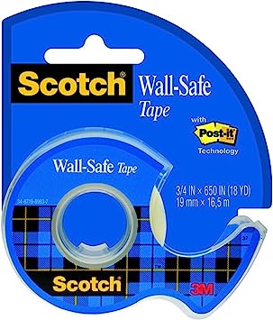 Scotch 183 Wall-Safe Bant 19Mmx16.5M Kesicili (Duvara Zarar Vermez) - 2