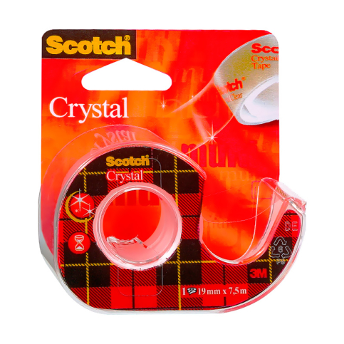 Scotch 6-1975D Kesicili Kristal Bant 19Mmx7.5M - 1