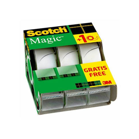 Scotch 8-1975C3 Magic Kesicili Bant 19Mmx7.5M 3Lü - 1