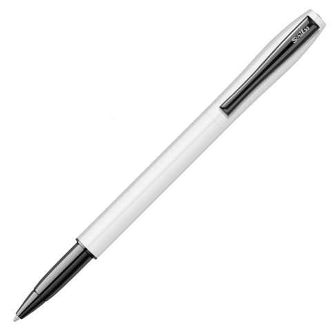 Scrikss 20A Karnaval Roller Kalem Beyaz 100.Yıl Kristal Kutu - 1