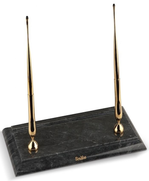 Scrikss Katre-İ Zer Masa Takımı Çiftli Dolma Kalem - SCRİKSS