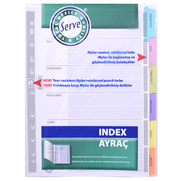 Serve 5525-P Karton Ayraç A4 Günler - SERVE