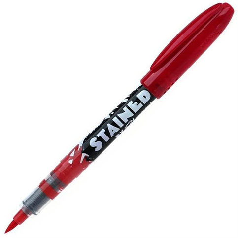 Sharpie Fırça Uçlu Tekstil Kalemi Kırmızı (1787811) - 1