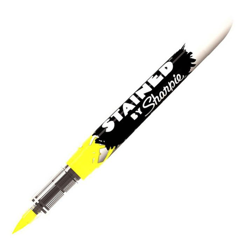 Sharpie Fırça Uçlu Tekstil Kalemi Sarı (1787816) - 1