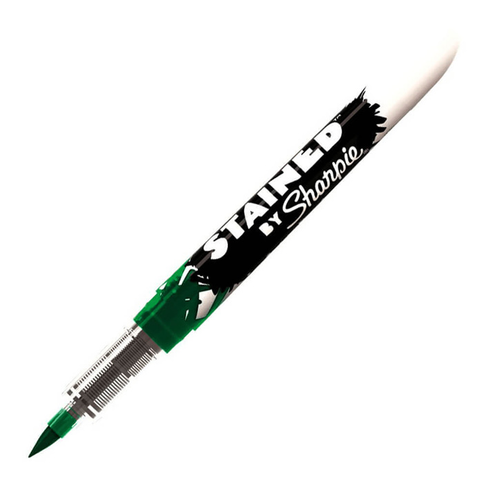 Sharpie Fırça Uçlu Tekstil Kalemi Yeşil (1787813) - 1