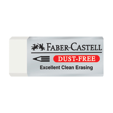 Faber-Castell 1871-30 Dust-Free Beyaz Silgi (187130) - 1