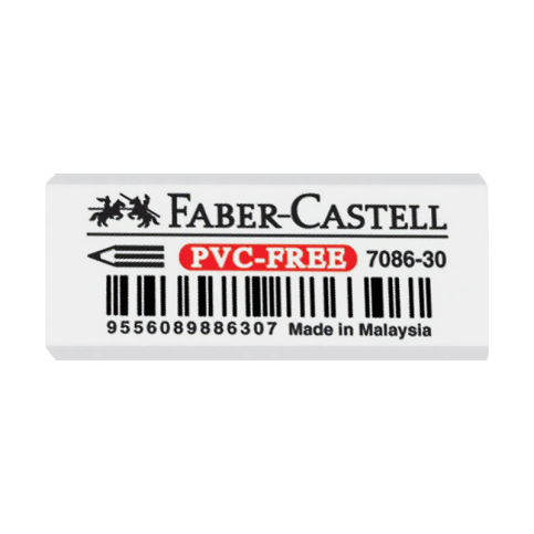 Faber-Castell 7086-30 Beyaz Silgi (188630) - 1