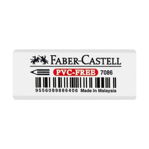 Faber-Castell 7086-48 Beyaz Silgi (188648) - 1