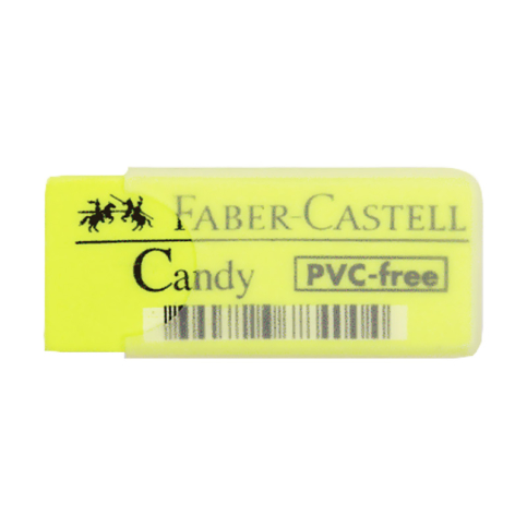 Faber-Castell Candy Plastik Kılıflı Renkli Silgi (784000) - 2