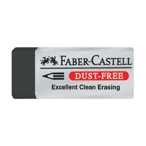 Faber-Castell Dust-Free Siyah Silgi (187171) - 1