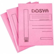 Zarfsan Skops 153-K-194 Tam Kapak Karton Dosya Pembe 2.Kalite - SKOPS