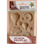 Smarta Sk1013069 Silikon Modelleme Hamuru Kalıbı Kuruyemişler - SMARTA