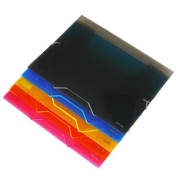 Smato W4202 Lastikli Evrak Dosyası Şeffaf Sarı - SMATO