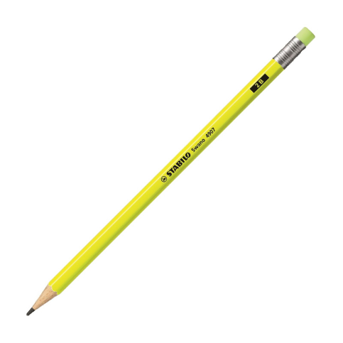 Stabilo 4907 Silgili Kurşun Kalem 2B Sarı - 1