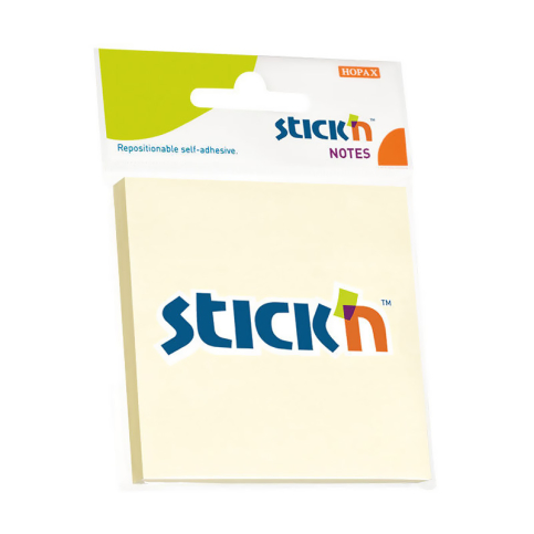 Stick'N 21095 Yapışkanlı Not Kağıdı 76X101 50 Yaprak Neon 2 Renk - 1