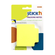 Stick'N 21478 Yapışkanlı Not Kağıdı 70X70 Neon Sarı - 1