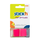 Stick'N 26013 İndeks İşaret Bandı 25X45 Pembe - STİCK'N