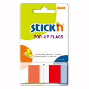 Stick'N 26021 İndeks İşaret Bandı 25X45 Kırmızı - STİCK'N