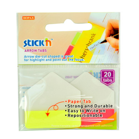 Stick'N 26062 İndeks İşaret Bandı 38X38 2 Renk - 1