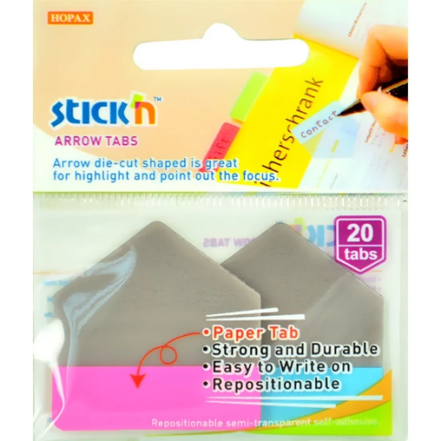 Stick'N 26063 İndeks İşaret Bandı 38X38 2 Renk - 1