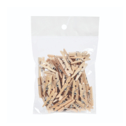 Südor Bs100 Naturel Küçük Boy Ahşap Mandal 2.5Cm 30Lu - SÜDOR