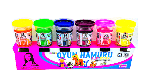 Südor Ml246-3 Monalisa Oyun Hamuru Neon 6 Renkx120Gr - 1