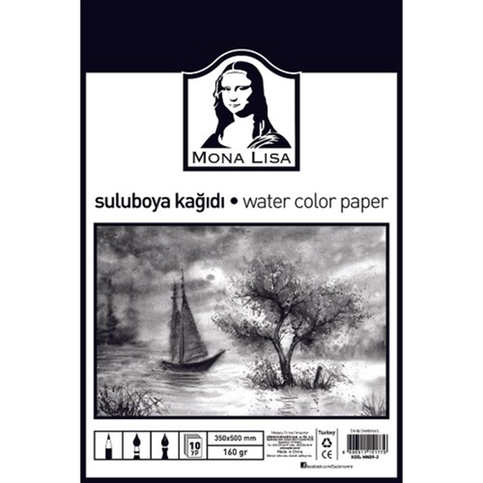 Südor Mn09-2 Sulu Boya Kağıdı 35X50 160Gr 10 Yaprak - 1