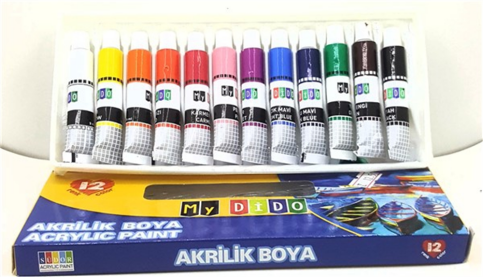 Südor My14 Mydido Akrilik Boya 12 Renkx9Ml - 1