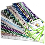 Südor Ql01-5 Quilling Kağıdı Simli 25Cm 12Mm - SÜDOR