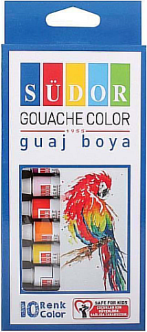 Südor Sd572 Guaj Boya 10 Renkx9Ml - 1