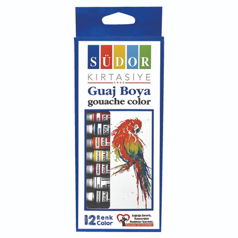 Südor Sd575 Guaj Boya 12 Renkx9Ml - 1