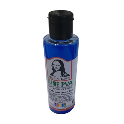 Südor Sl01-13 Mona Lisa Sıvı Yapıştırıcı Slime Fosforlu Mavi 70Ml - 1