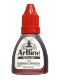 Artline Esk-50 Tahta Kalem Mürekkebi Kırmızı 20Ml - 1