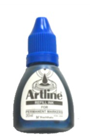 Artline Esk-50 Tahta Kalem Mürekkebi Mavi 20Ml - 1