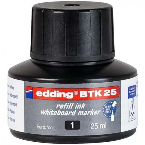 Edding Btk 25 Tahta Kalem Mürekkebi Siyah 25Ml - 1