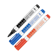 Südor Mb03-1 Doldurulabilir Beyaz Tahta Kalemi Yuvarlak Uç Siyah - SÜDOR